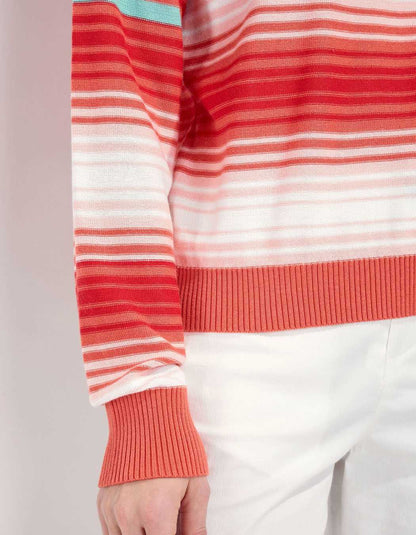 Pull maille imprimé JOA