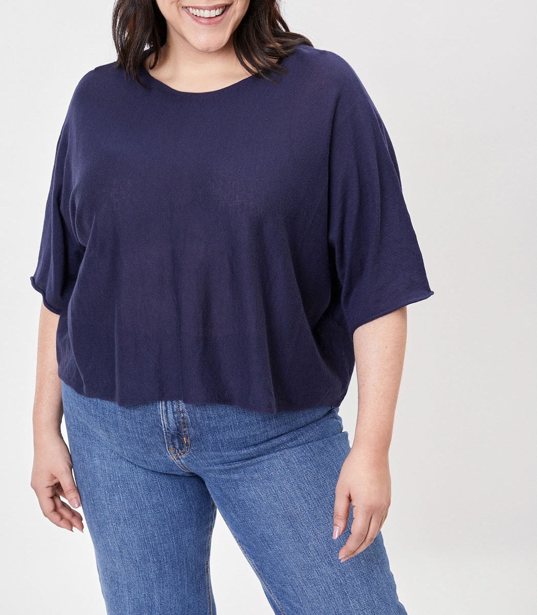 Pull oversize maille uni LIMA