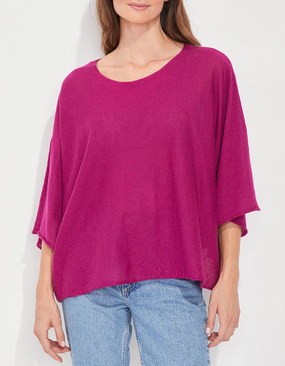Pull oversize maille uni LIMA