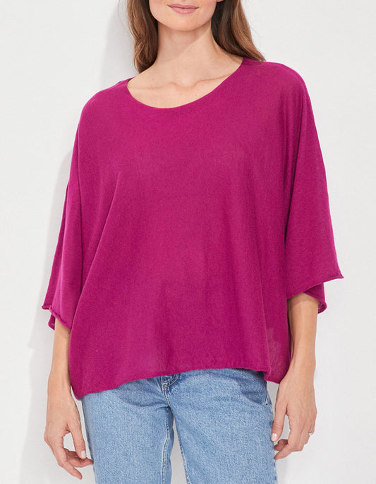 Pull oversize maille uni LIMA