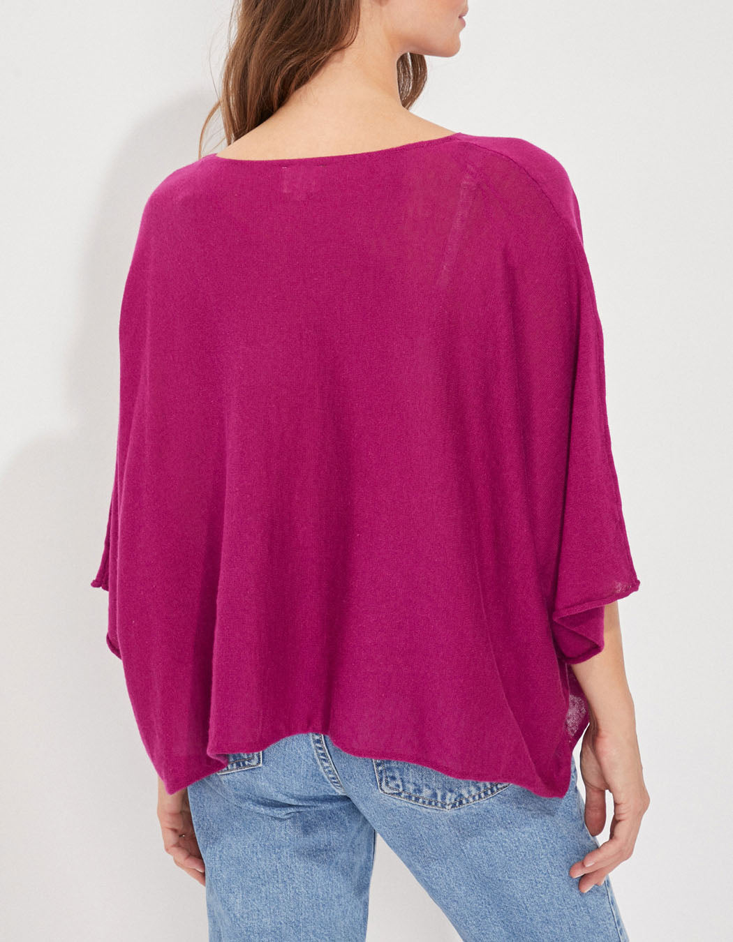 Pull oversize maille uni LIMA