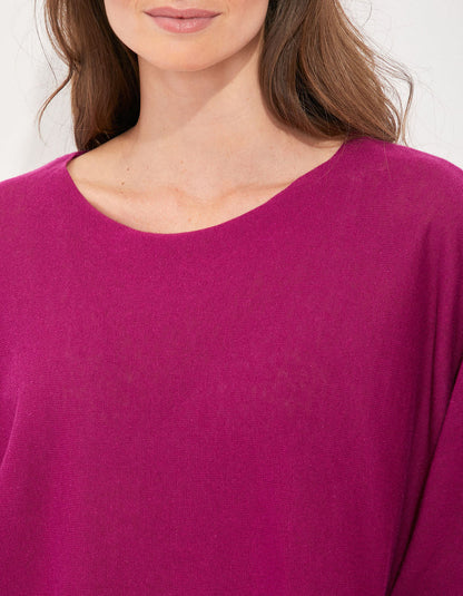 Pull oversize maille uni LIMA