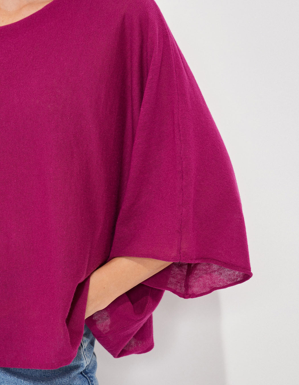 Pull oversize maille uni LIMA