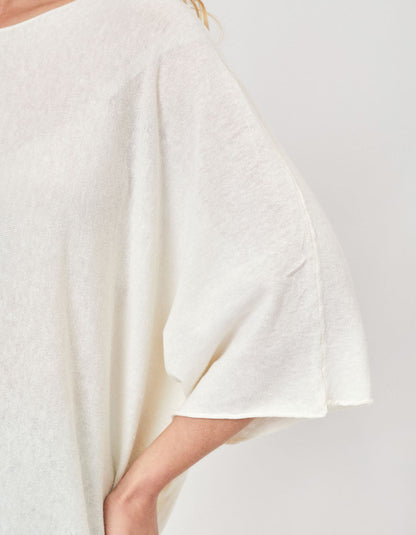 Pull oversize maille uni LIMA