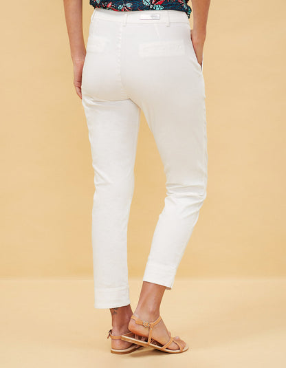 Pantalon 7/8 taille haute coton Marula