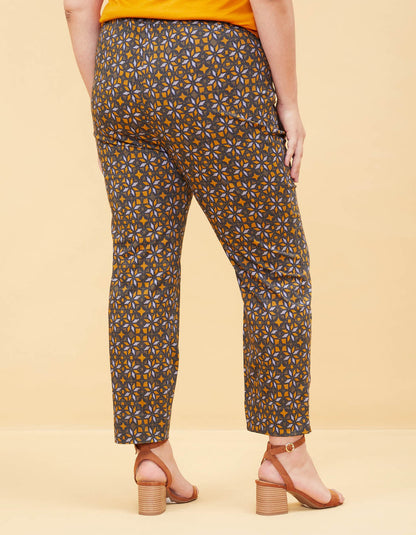 Pantalon droit coton Naima (46 au 56)