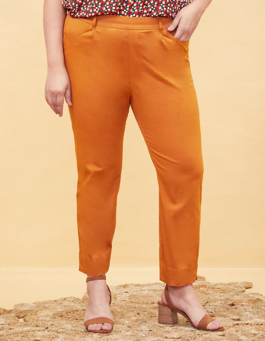 Pantalon droit coton Naima (46 au 56)