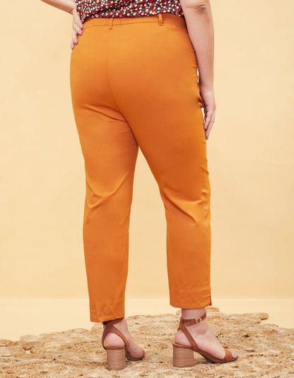 Pantalon droit coton Naima (46 au 56)