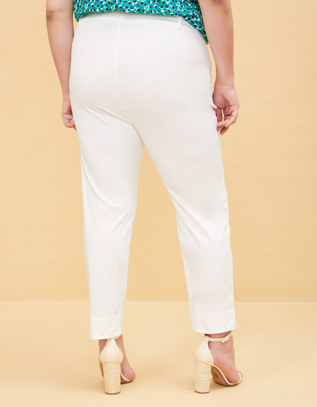 Pantalon droit coton Naima (46 au 56)