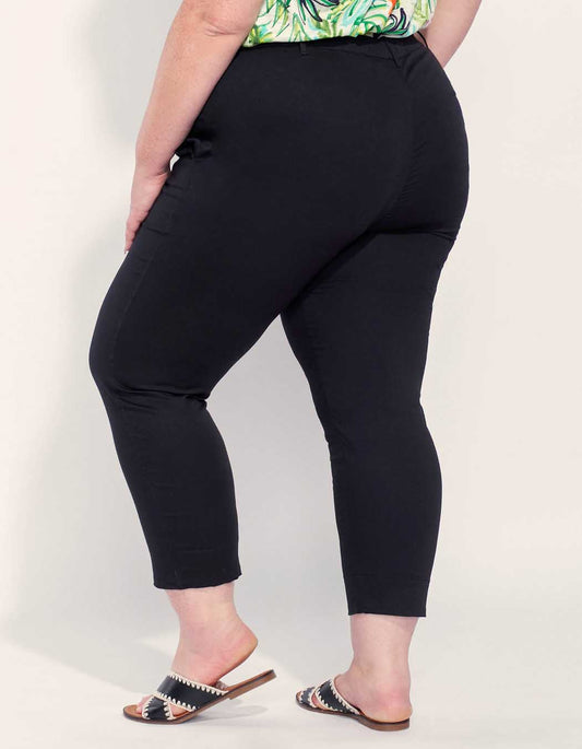 Pantalon droit coton grande taille NIMA