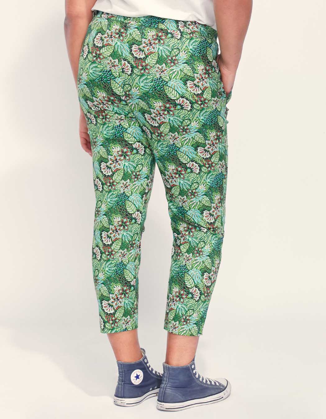 Pantalon droit coton grande taille NIMA