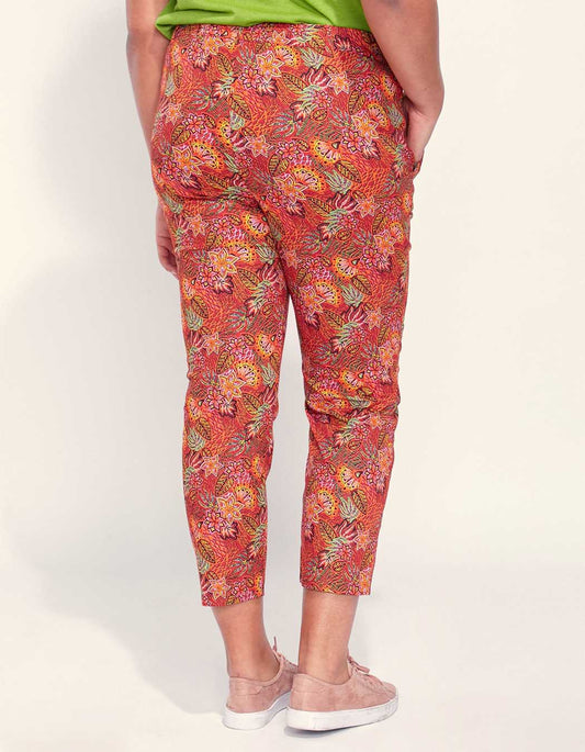 Pantalon droit coton grande taille NIMA