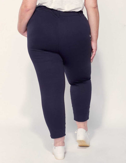 Pantalon droit coton grande taille NIMA