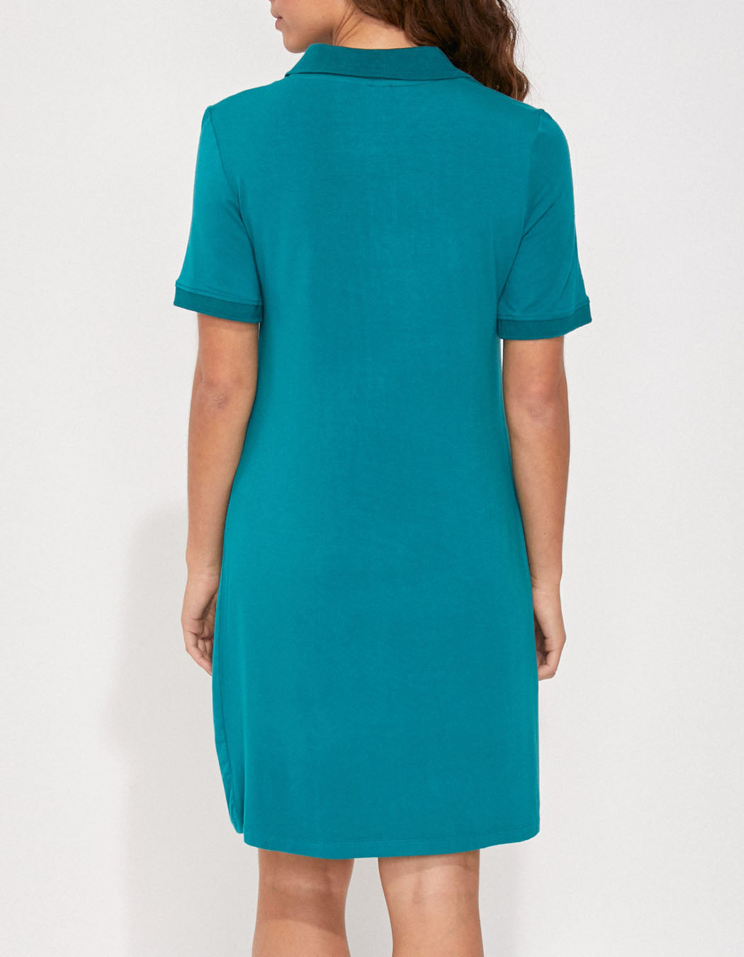 Robe polo imprimée fluide Ecovero ARUNA
