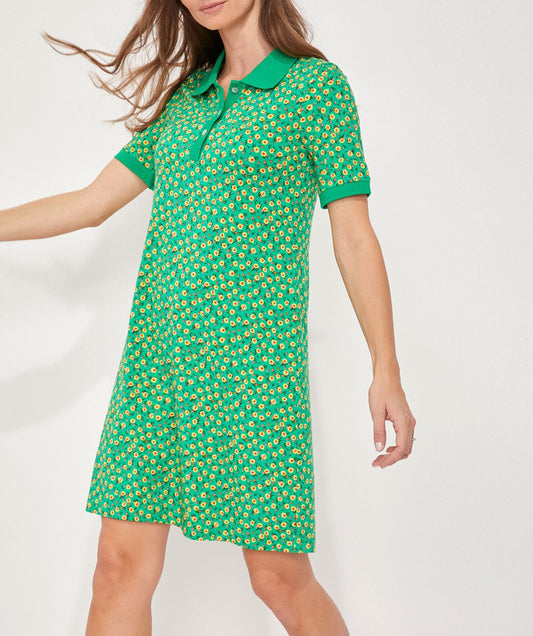 Robe polo imprimée fluide Ecovero ARUNA