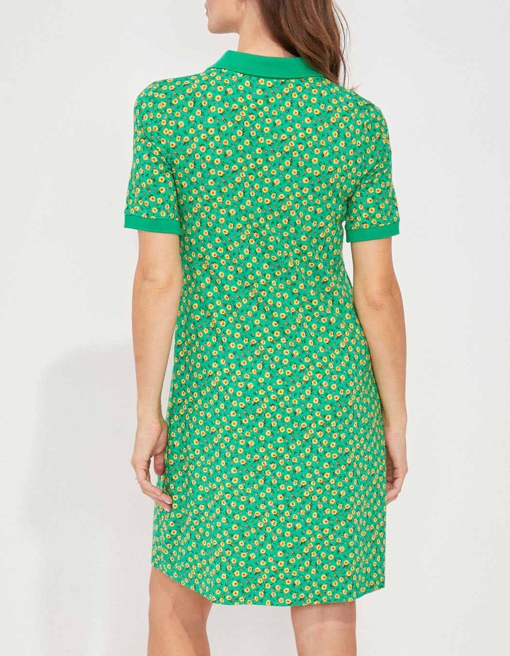 Robe polo imprimée fluide Ecovero ARUNA