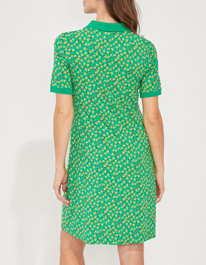 Robe polo imprimée fluide Ecovero ARUNA