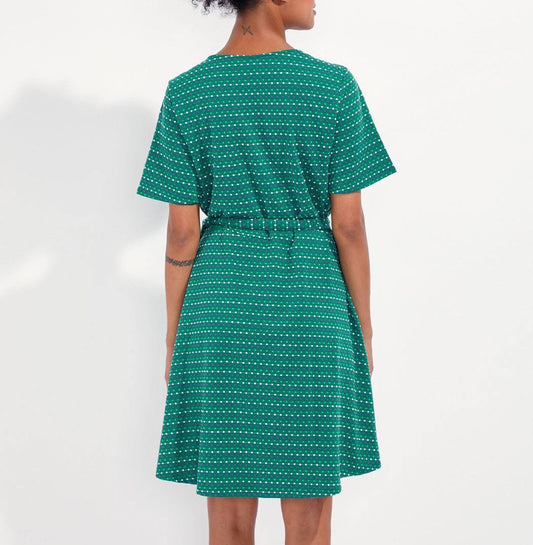 Robe portefeuille imprimée BALI
