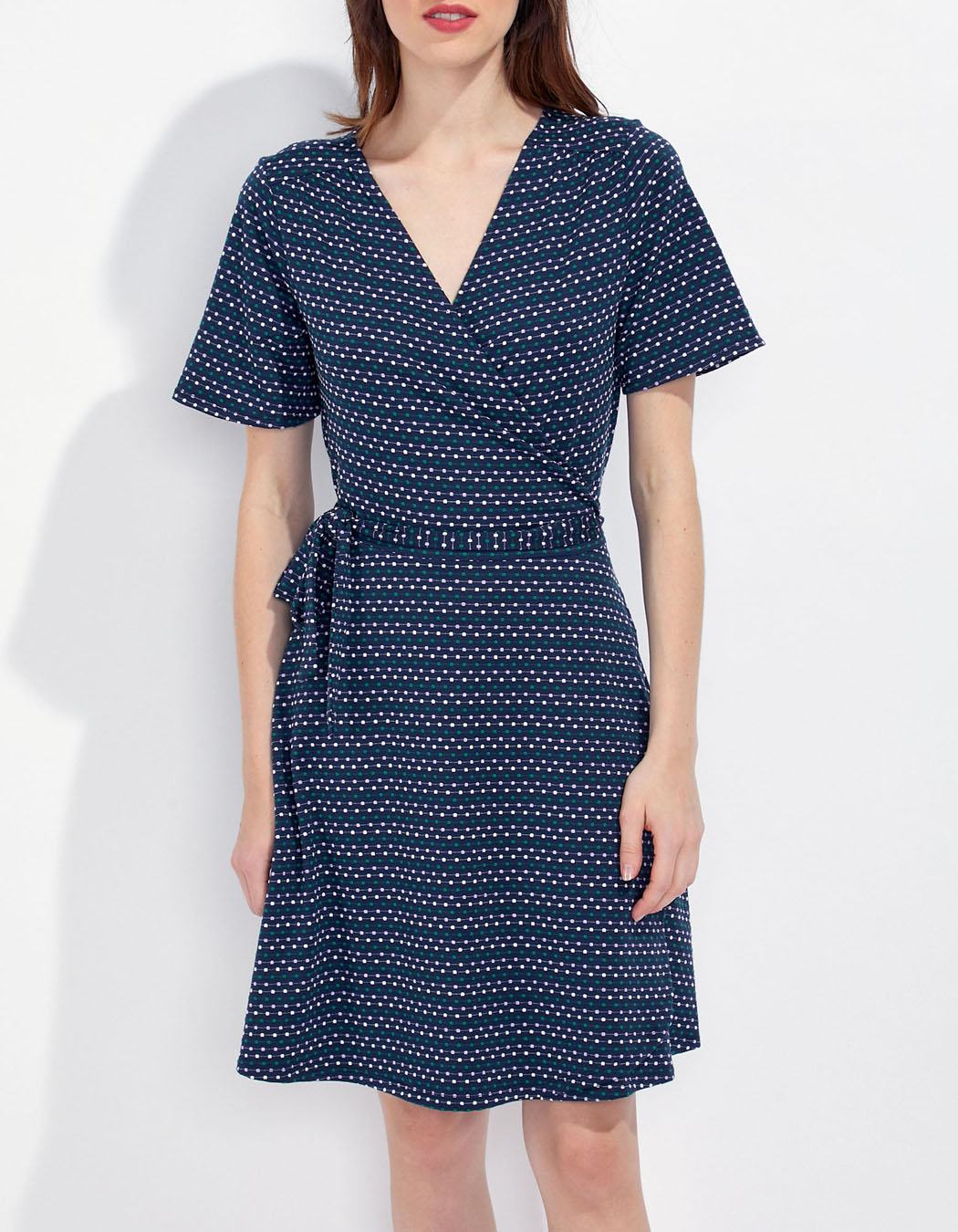 Robe portefeuille imprimée BALI