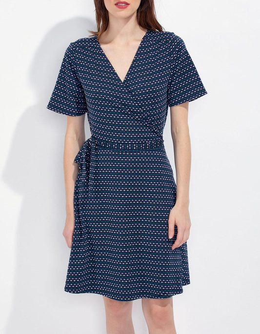 Robe portefeuille imprimée BALI