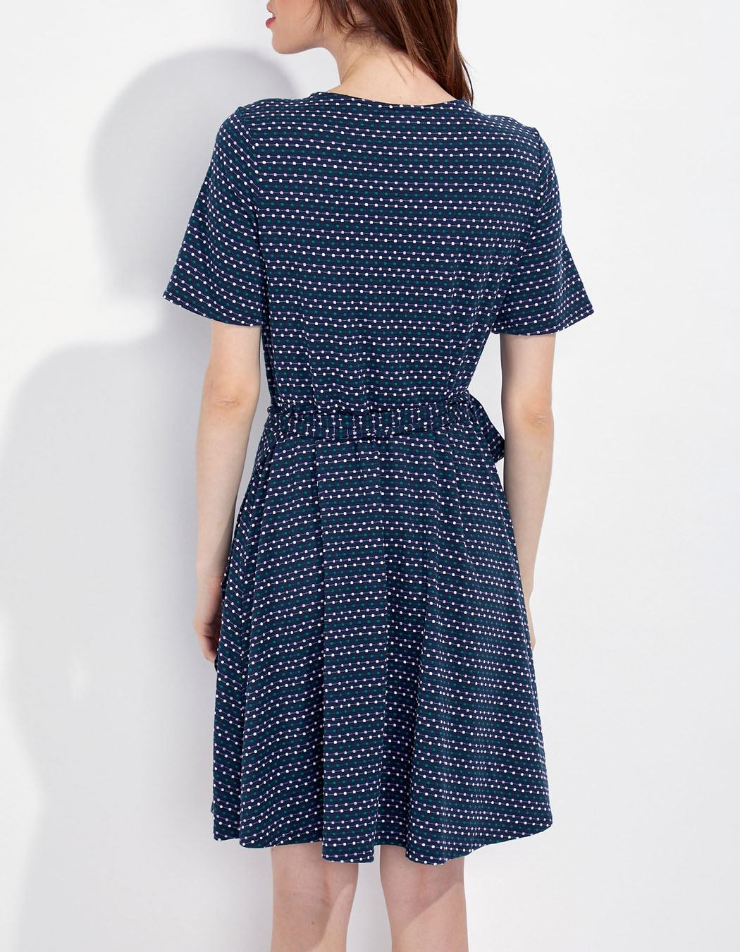 Robe portefeuille imprimée BALI