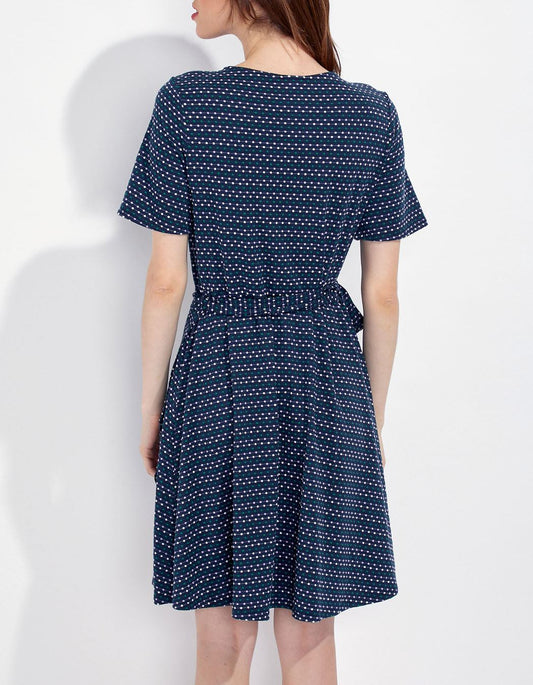 Robe portefeuille imprimée BALI