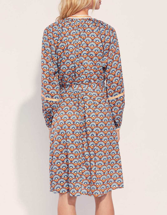 Robe ample imprimée coton bio ELUZAI