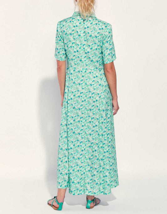 Robe chemise longue imprimée Ecovero GUADALUPE