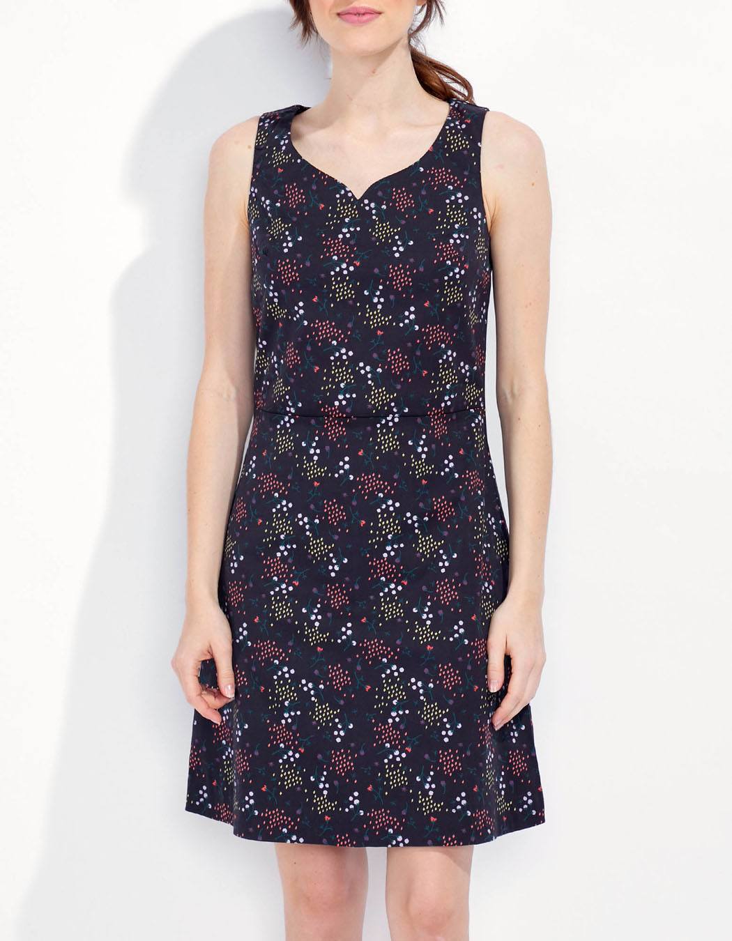 Robe courte imprimée KHADIJA