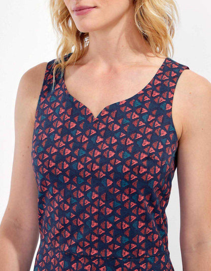 Robe courte imprimée KHADIJA