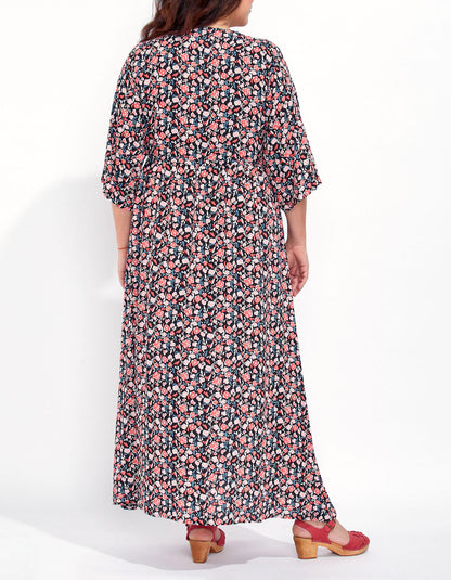 Robe longue imprimée LUMPUR