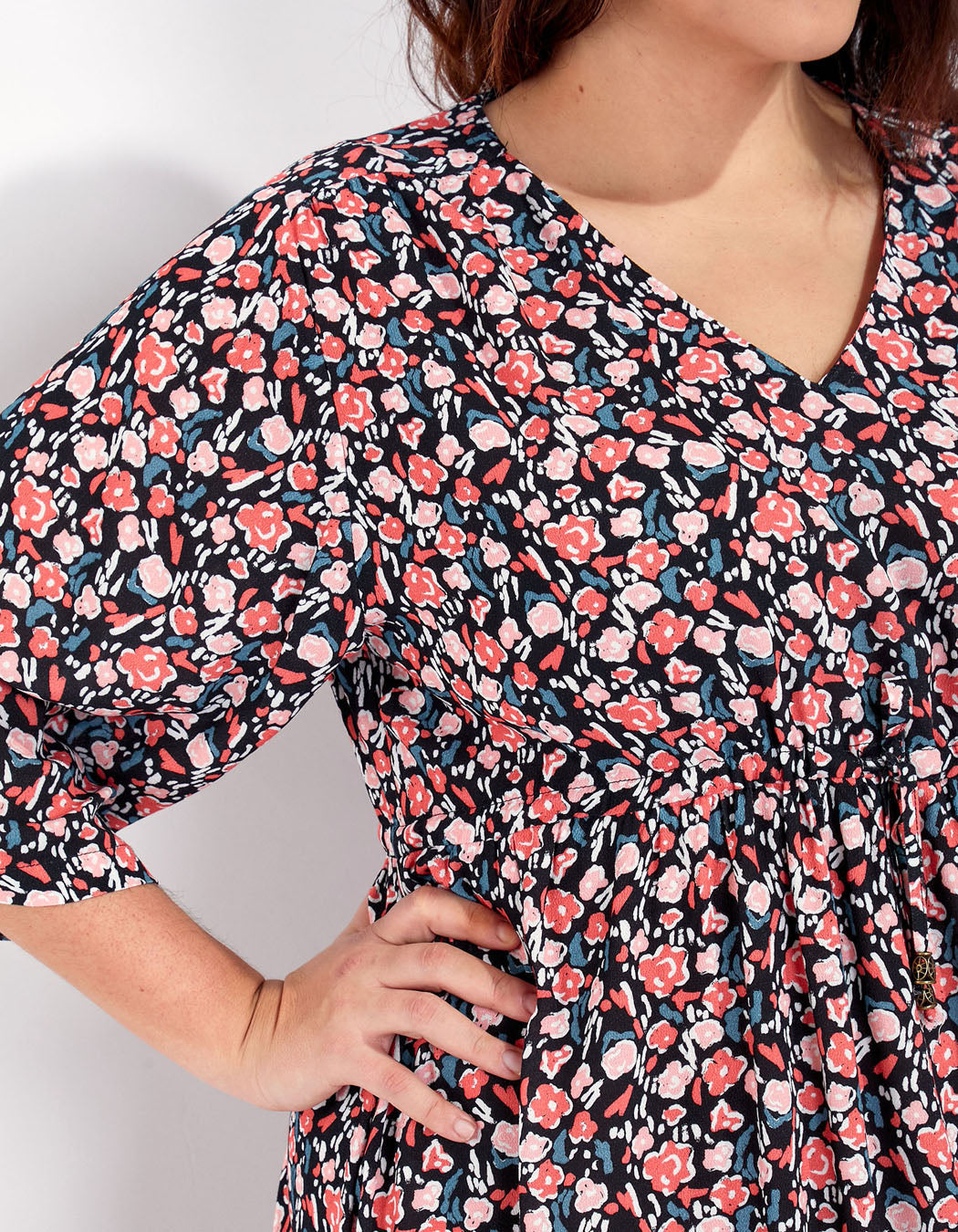 Robe longue imprimée LUMPUR