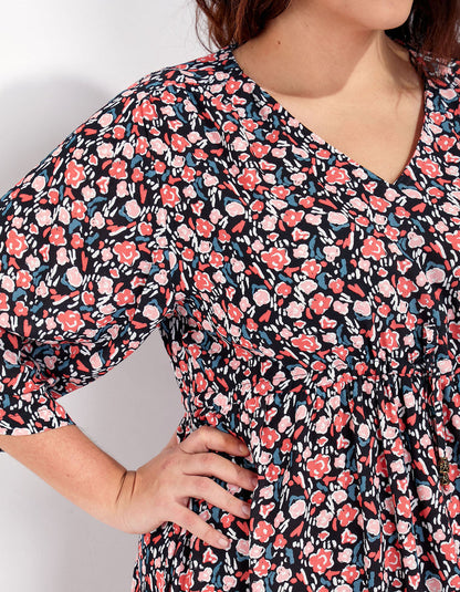 Robe longue imprimée LUMPUR