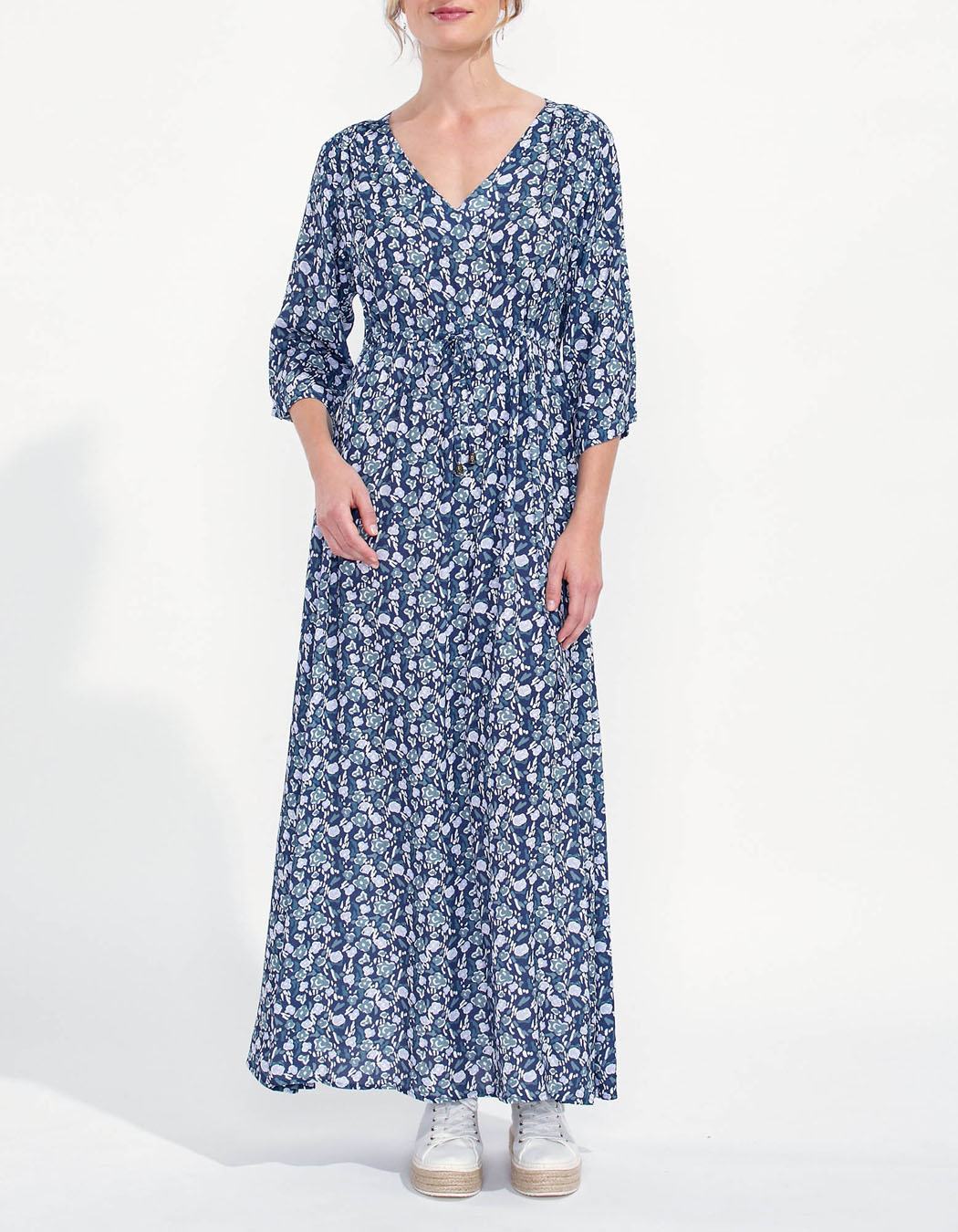 Robe longue imprimée LUMPUR