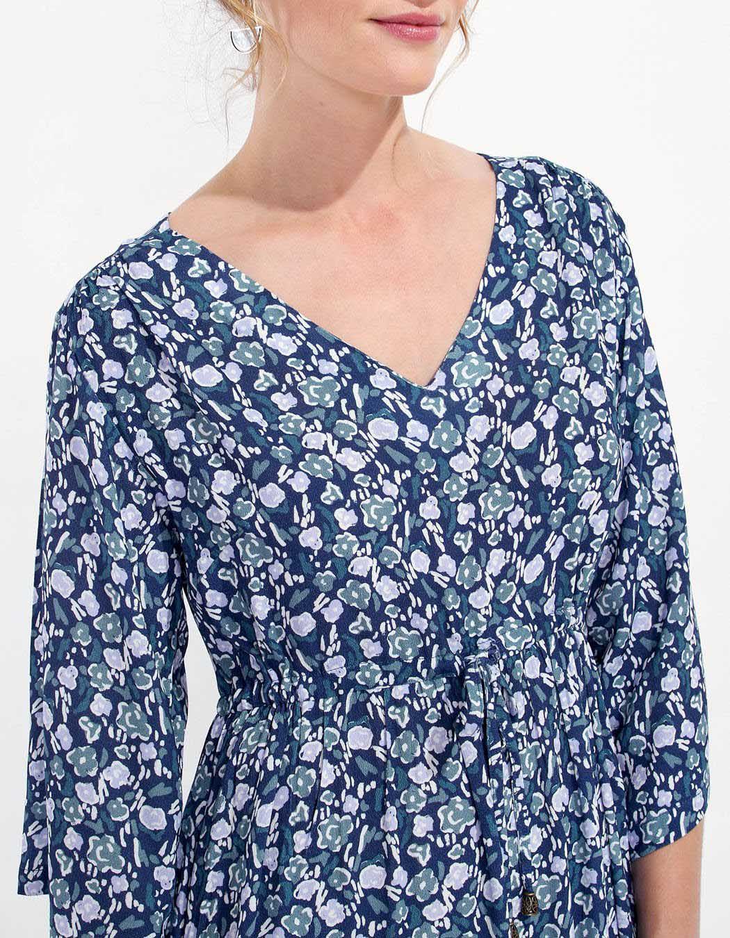 Robe longue imprimée LUMPUR