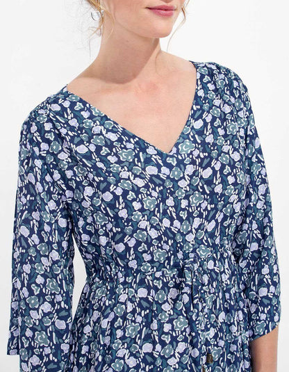 Robe longue imprimée LUMPUR
