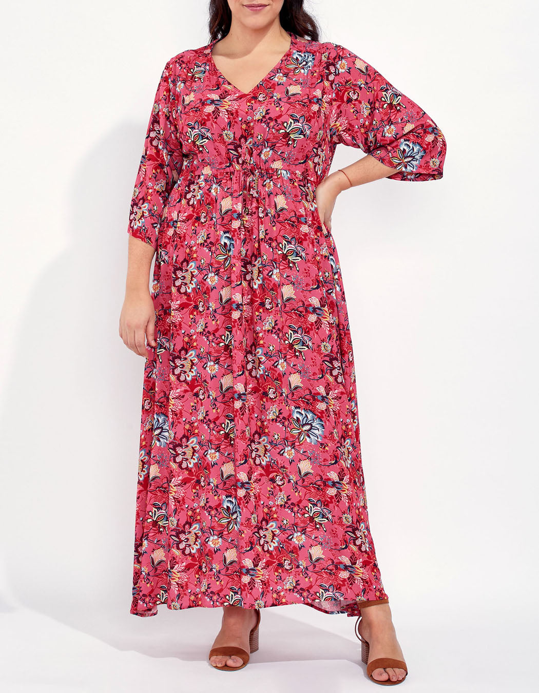 Robe longue imprimée LUMPUR