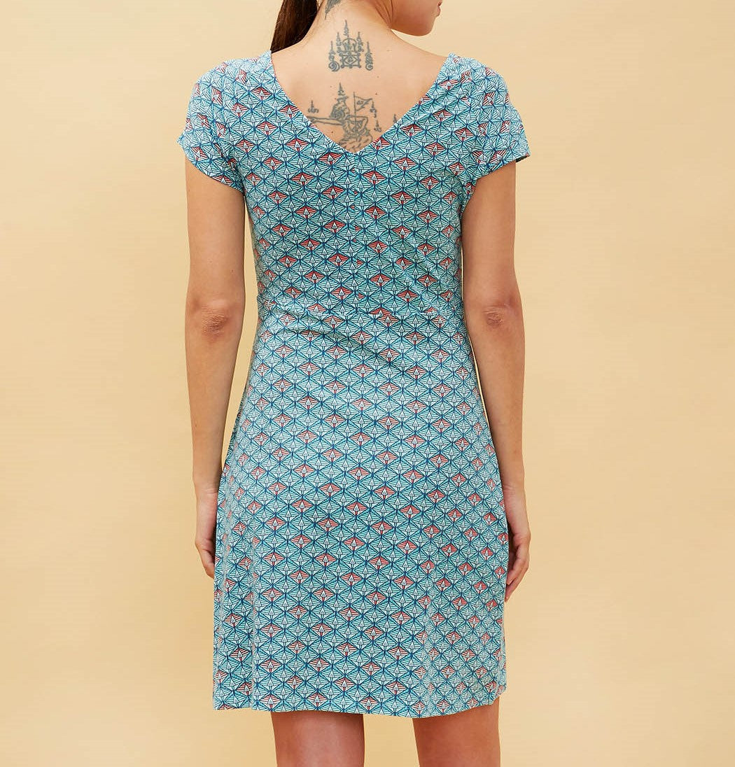 Robe manches courtes Majina