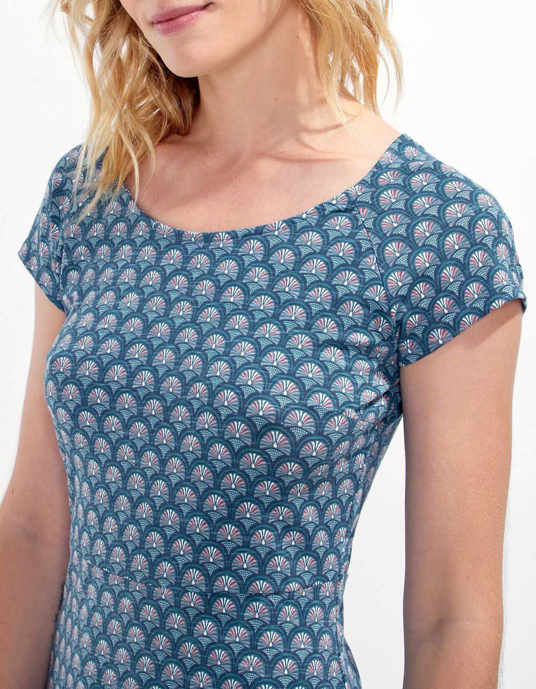 Robe courte imprimée MAJINI
