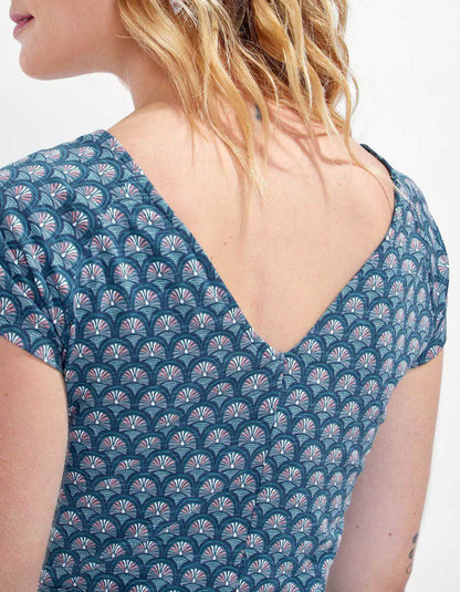 Robe courte imprimée MAJINI