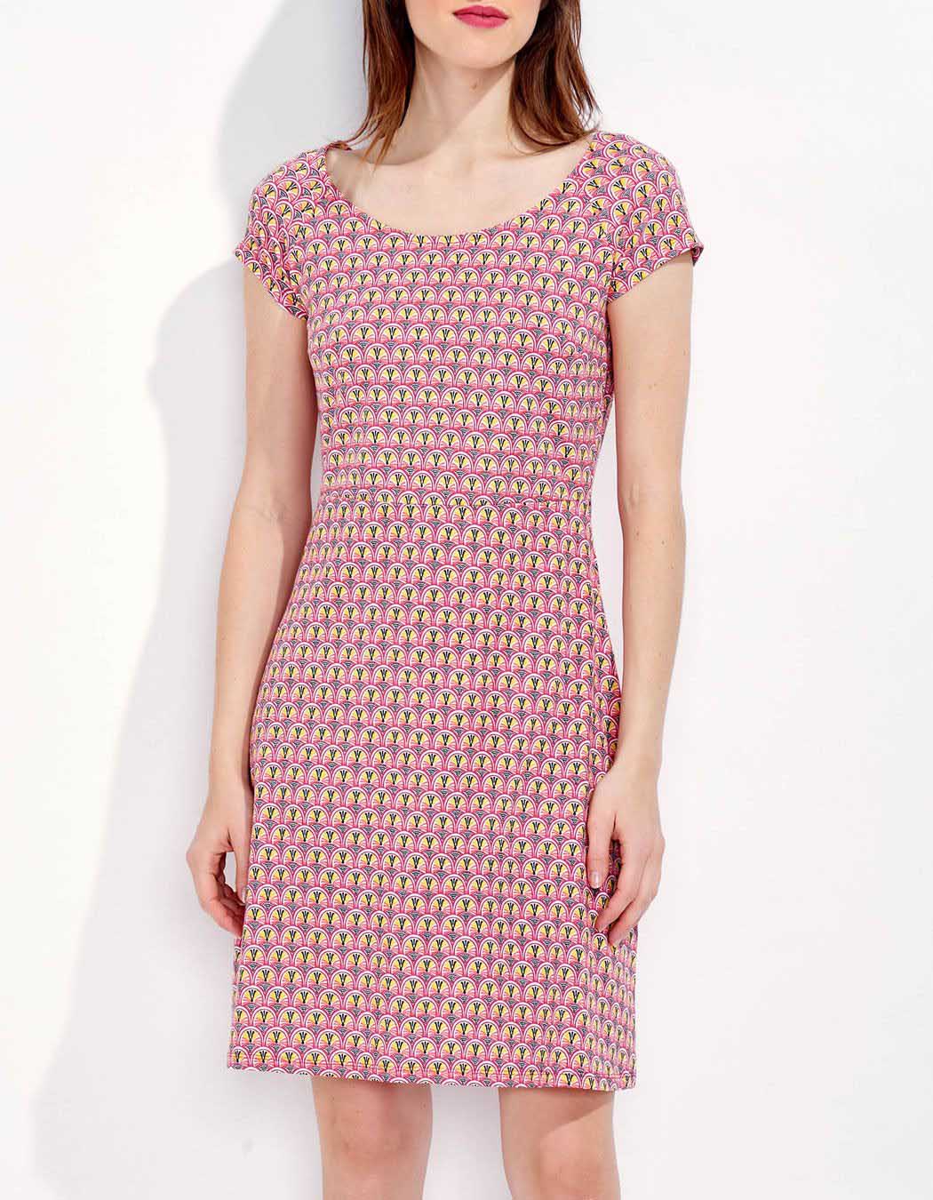 Robe courte imprimée MAJINI
