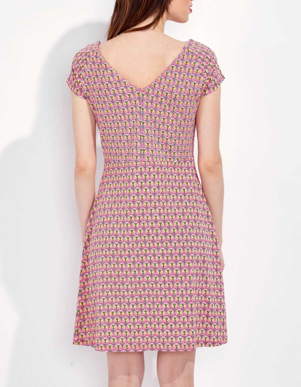 Robe courte imprimée MAJINI