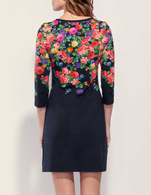 Robe coton bio imprimée MIRANDA