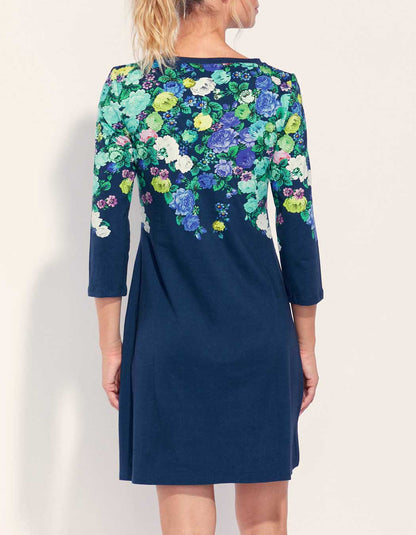 Robe coton bio imprimée MIRANDA