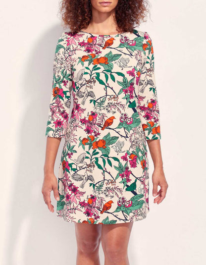 Robe coton bio imprimée MIRANDA