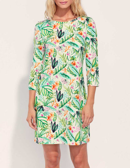 Robe coton bio imprimée MIRANDA