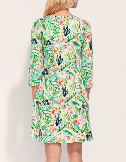 Robe coton bio imprimée MIRANDA