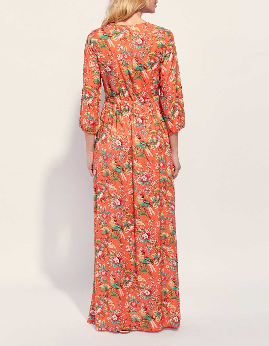 Robe longue imprimée Ecovero QUIMPUR