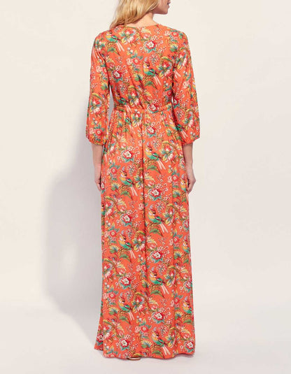 Robe longue imprimée Ecovero QUIMPUR
