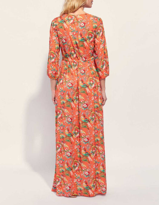 Robe longue imprimée Ecovero QUIMPUR